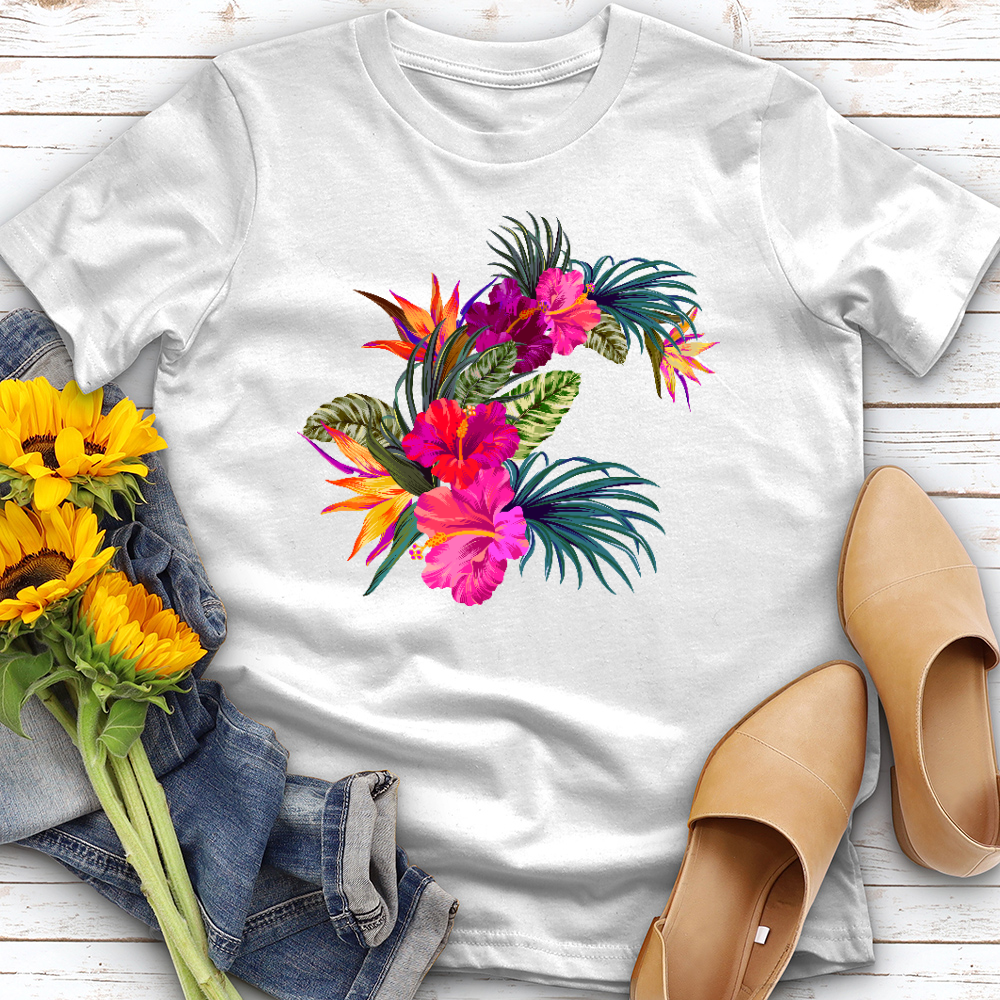 Tropical Flowers Tee