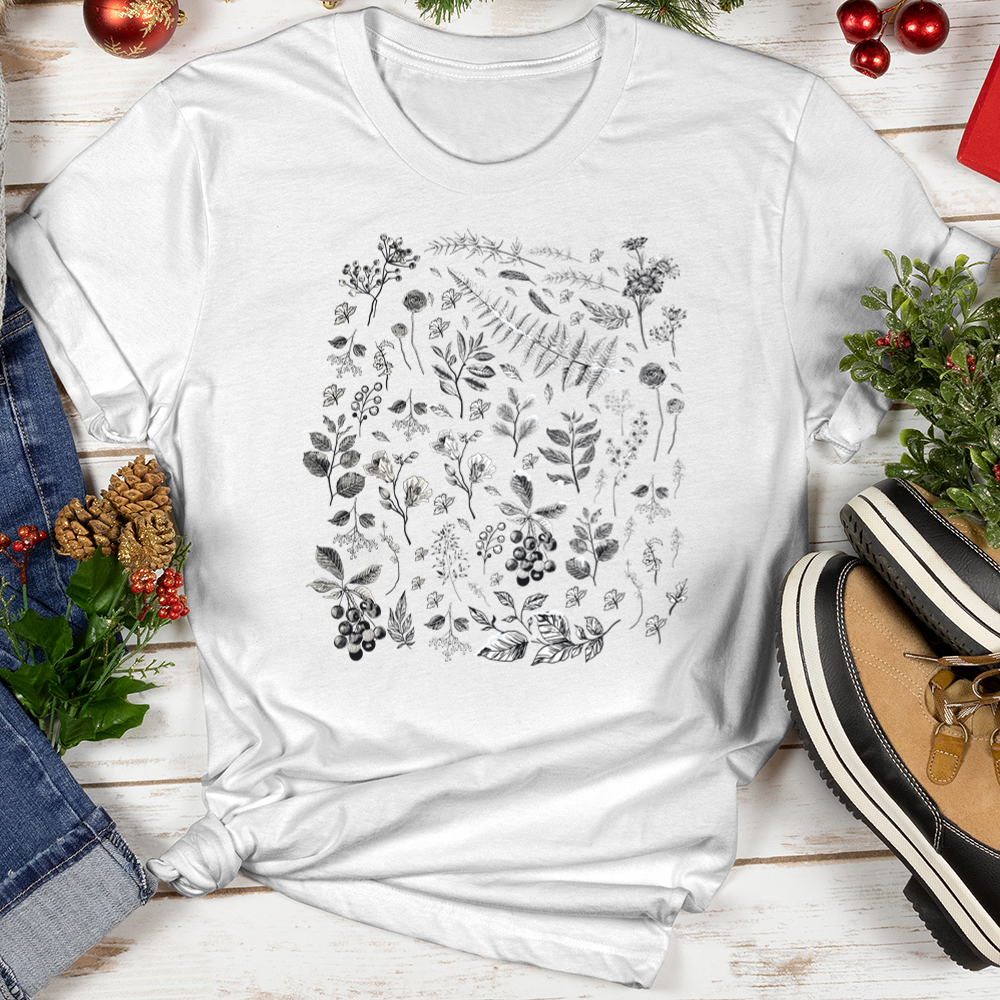 Frosty Botanical Garden Softstyle Tee