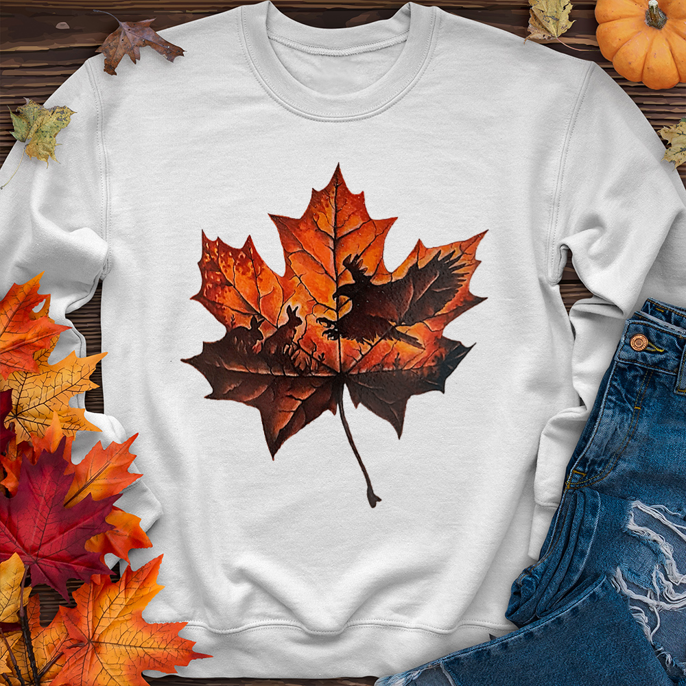 Maple Leaf Crewneck