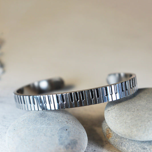 Piano Cuff Bracelet