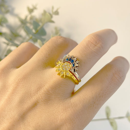 Sun and Moon Rings
