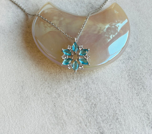 Snowflake Crystal Necklace