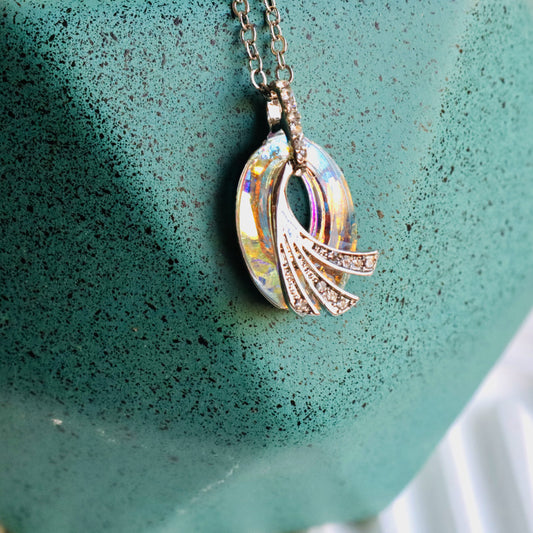 Blue Crystal Necklace