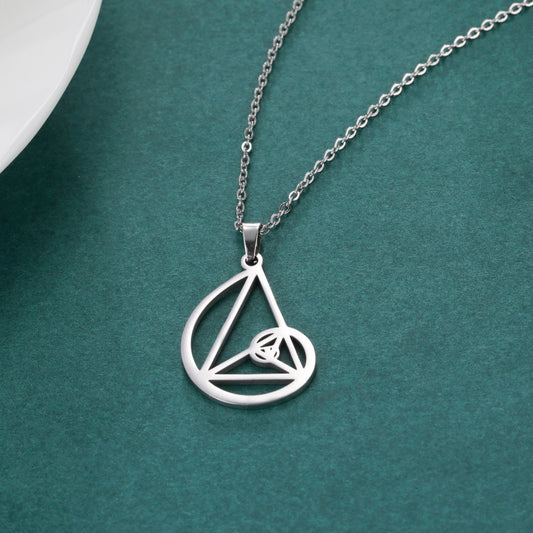 Silver Fibonacci Necklace