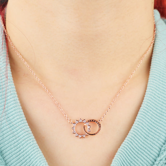 Solar Lunar Necklace