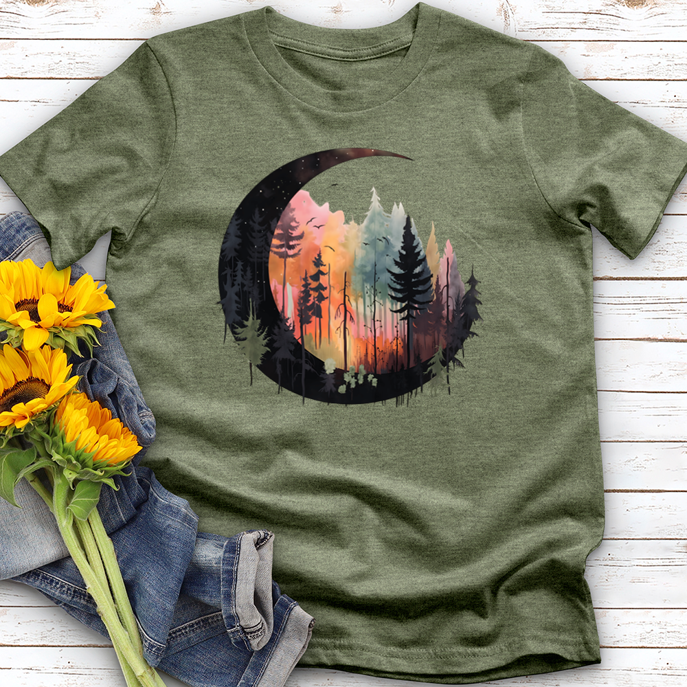 Sunset Crescent Softstyle Tee