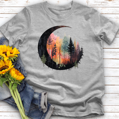 Sunset Crescent Softstyle Tee