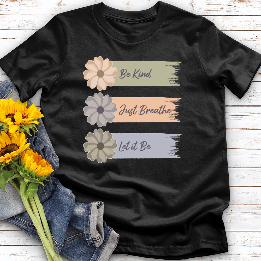 Be Kind Flower Rows Softstyle Tee