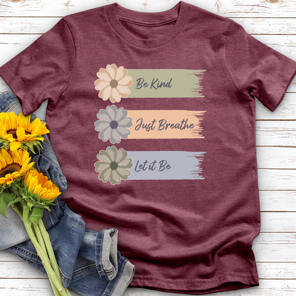 Be Kind Flower Rows Softstyle Tee