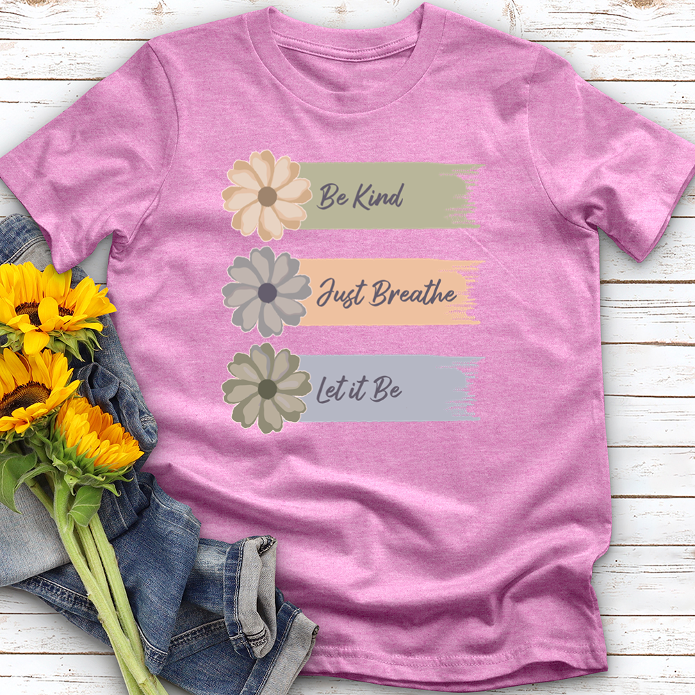 Be Kind Flower Rows Softstyle Tee