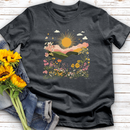 Wildflower Sun Softstyle Tee