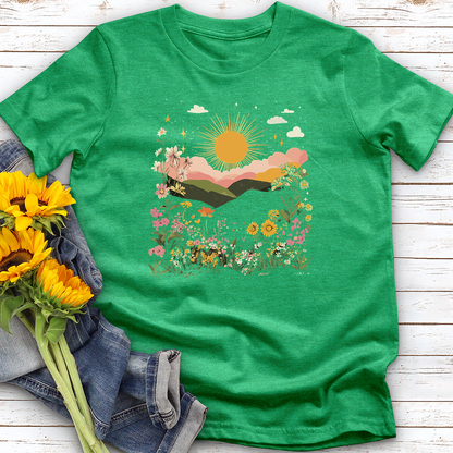 Wildflower Sun Softstyle Tee