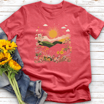 Wildflower Sun Softstyle Tee