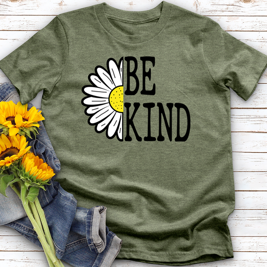 Be Kind Daisy Flower Softstyle Tee
