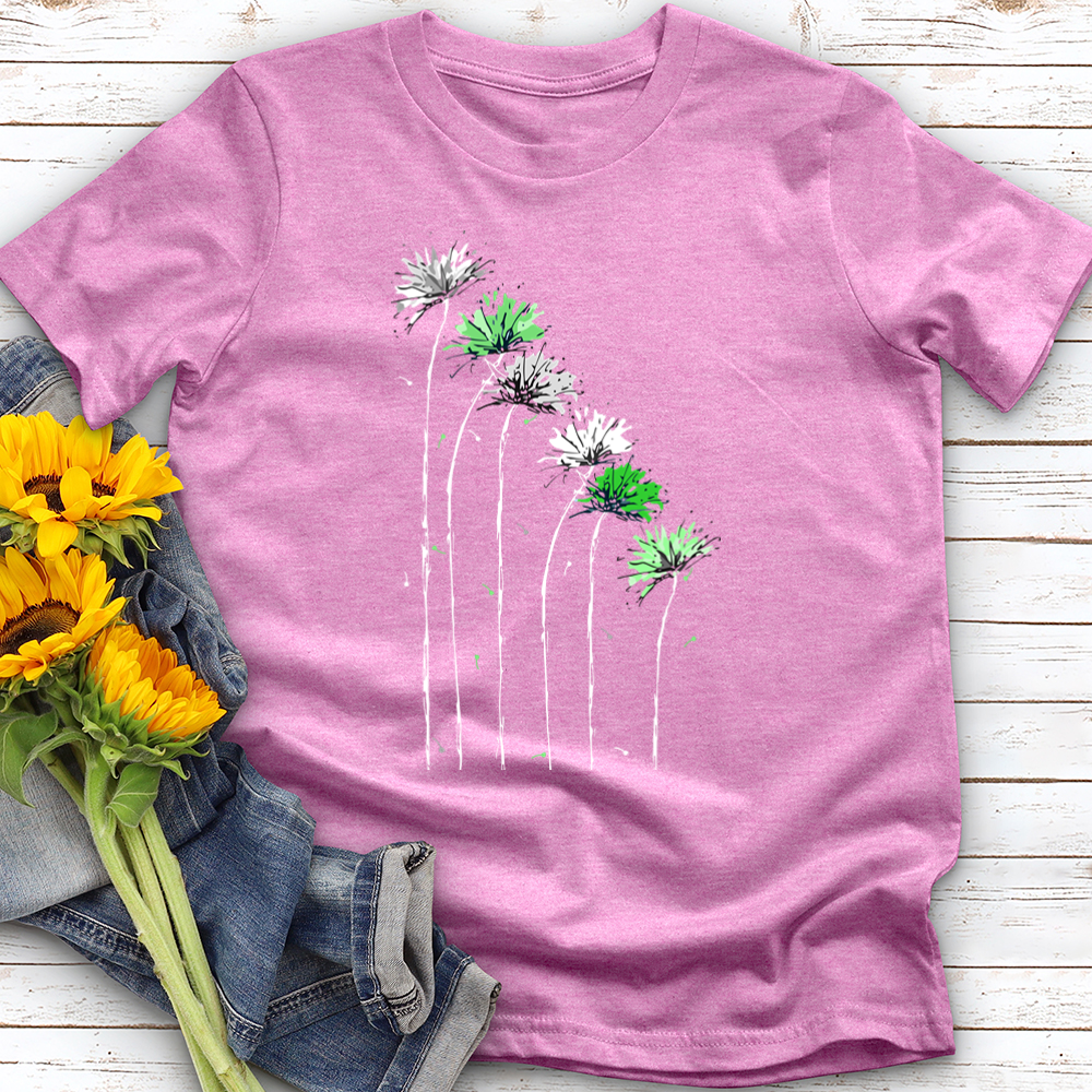 Minty Dandelions Softstyle Tee