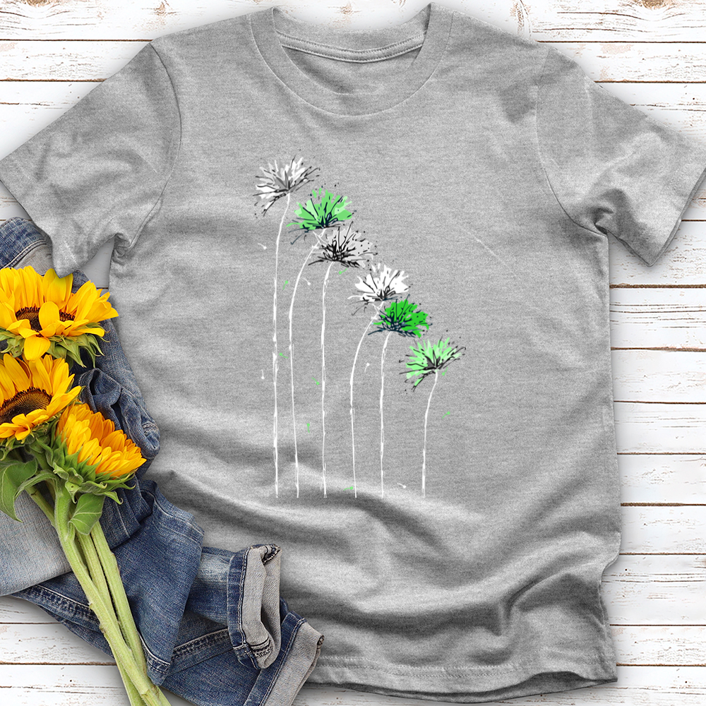 Minty Dandelions Softstyle Tee