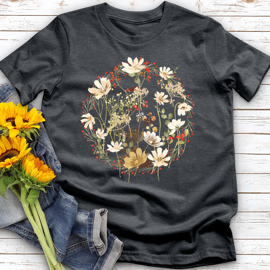 Flower Garden Circle Softstyle Tee