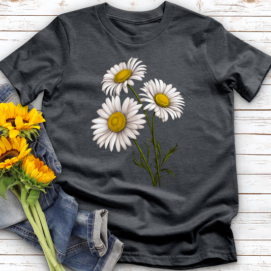 White Daisy Softstyle Tee