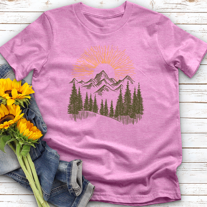 Evergreen Landscape Softstyle Tee