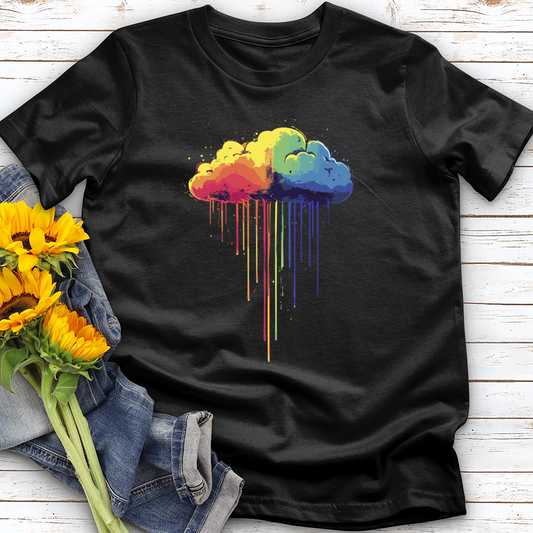 Rainbow Stormy Cloud Softstyle Tee