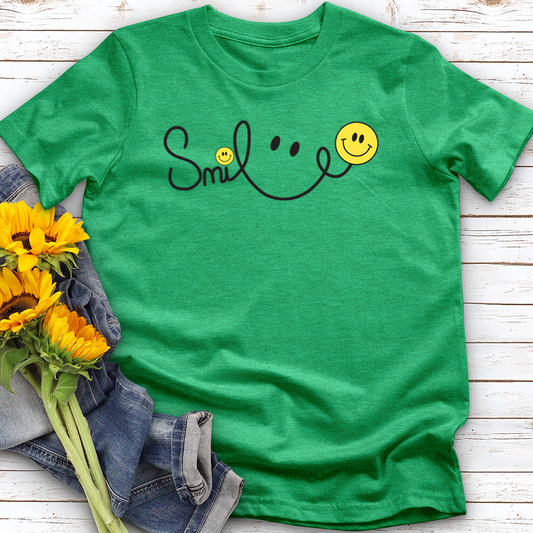 Smile Face Softstyle Tee