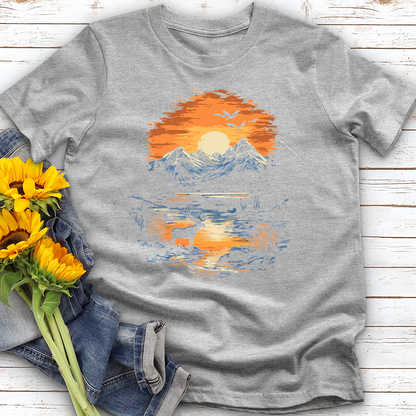 Moose Landscape Softstyle Tee