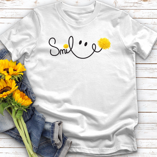 Smile Dandelions Softstyle Tee