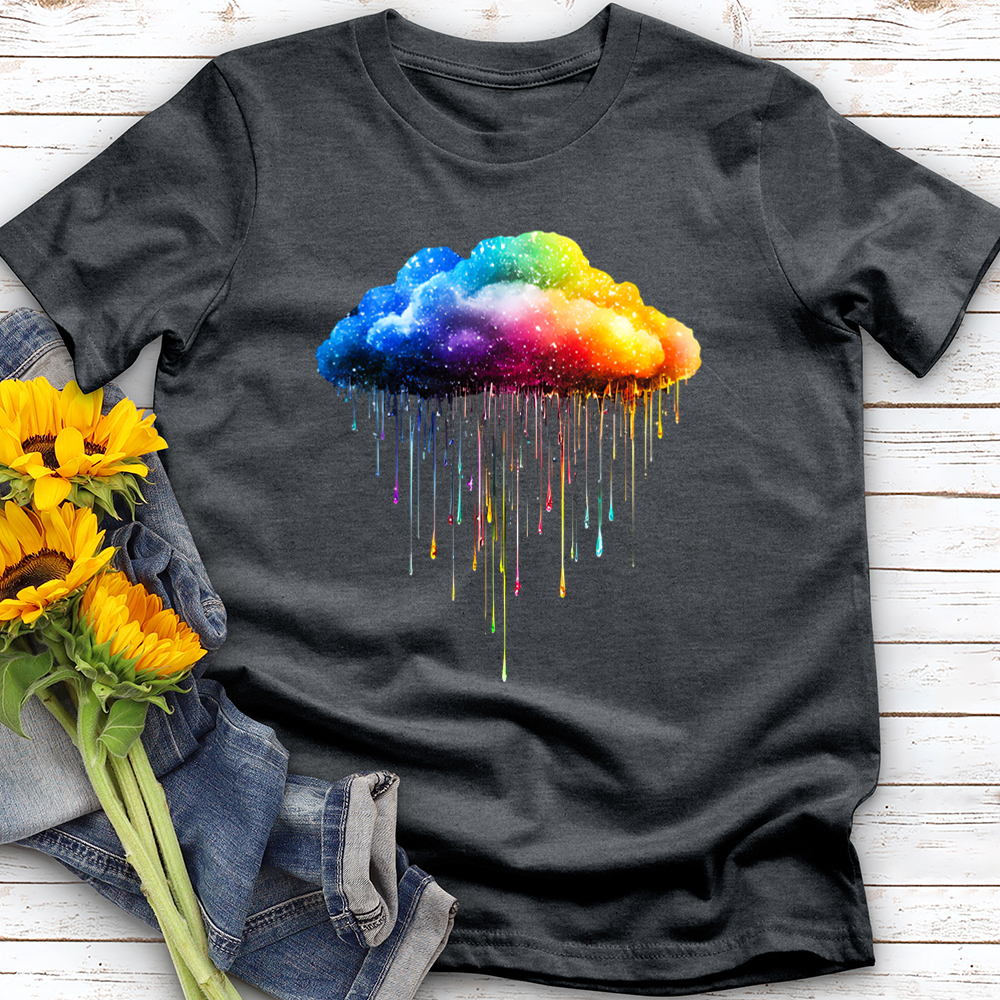 Melting Rainbow Cloud Tee