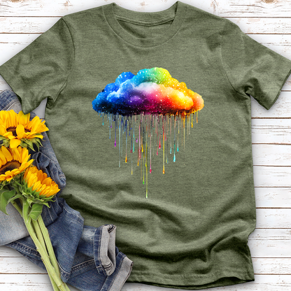 Melting Rainbow Cloud Tee