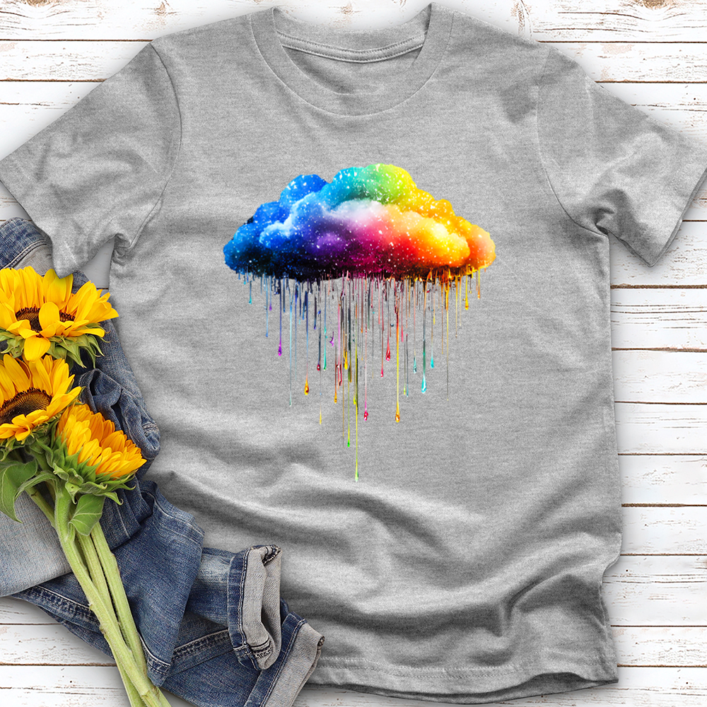 Melting Rainbow Cloud Tee