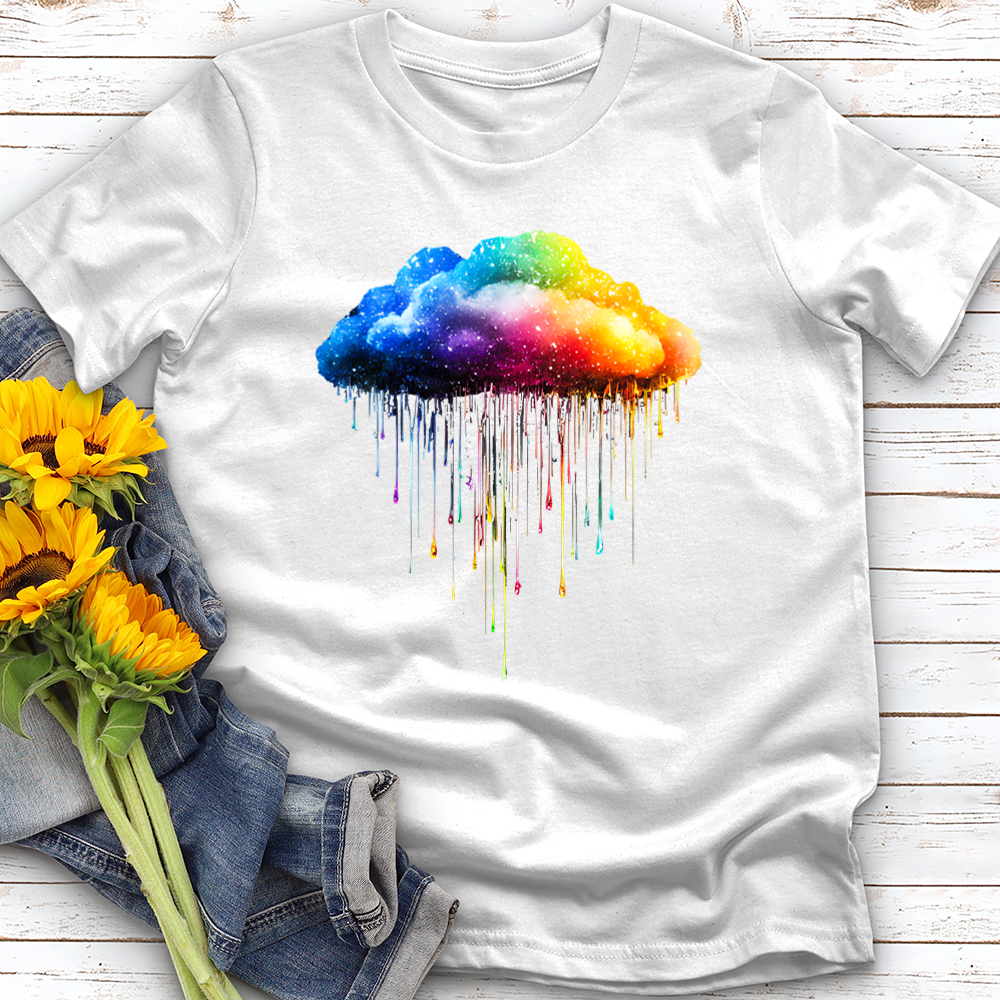 Melting Rainbow Cloud Tee