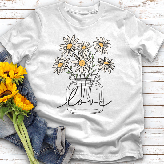 Daisy Flowers Softstyle Tee