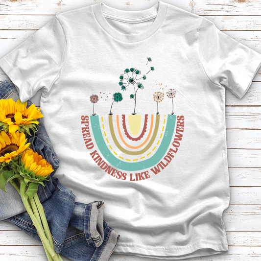 Spread Kindness Like Wildflowers Softstyle Tee