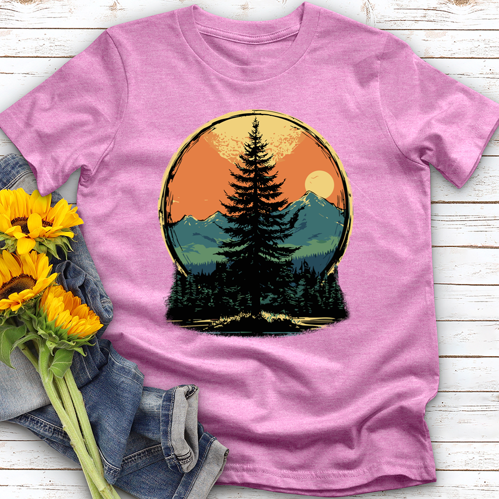 Mountain Sunset Softstyle Tee