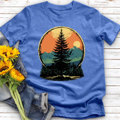 Mountain Sunset Softstyle Tee