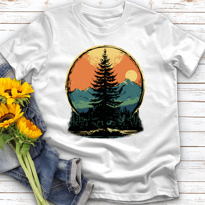 Mountain Sunset Softstyle Tee