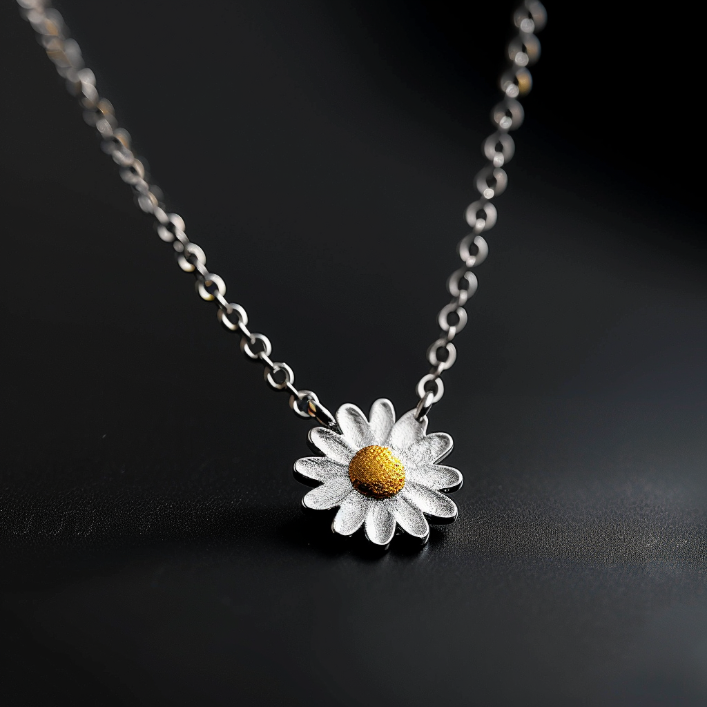 Dainty Daisy Necklace