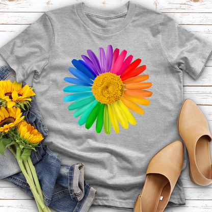 Rainbow Daisy Tee