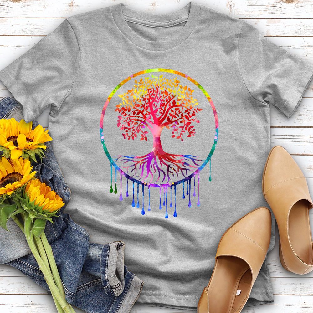 Rainbow Tree of Life Tee