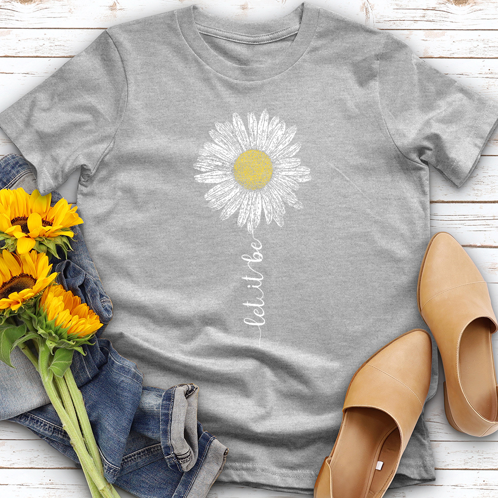 Let It Be Daisy Tee