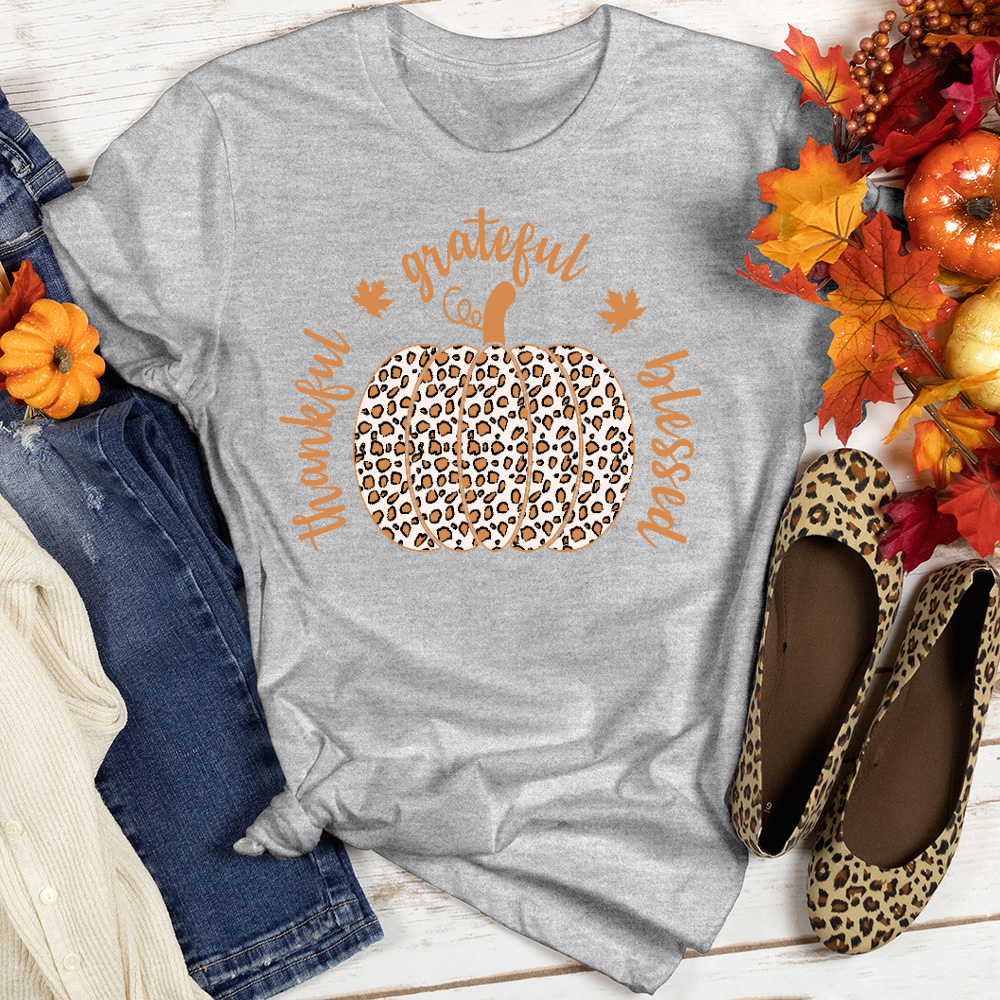 Thankful Grateful Blessed Tee