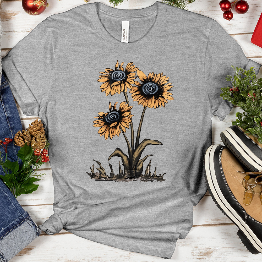 Sunflower Swirl Tee