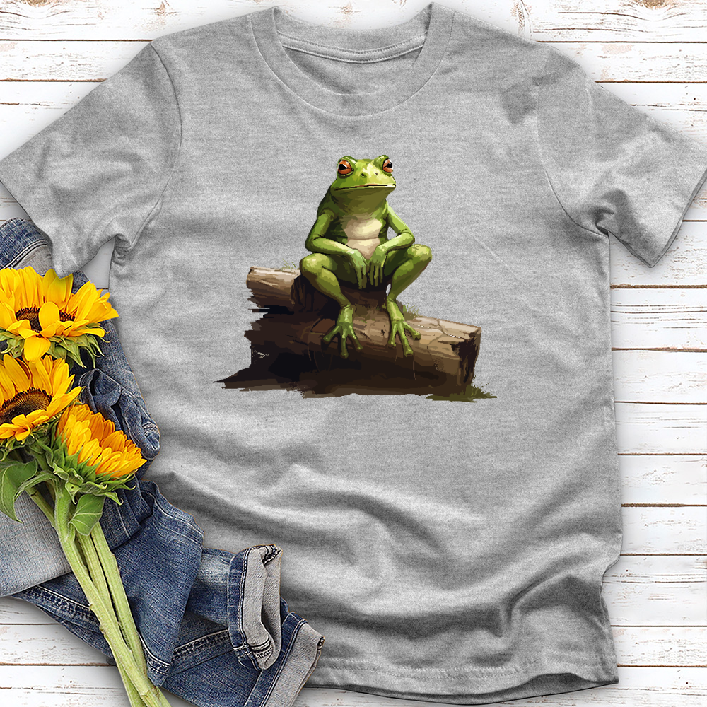 A Frog on A Log Tee