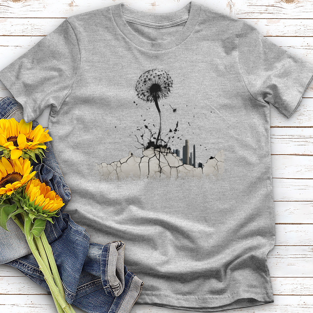 Concrete Dandelion Tee