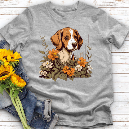 Curious Garden Dog Tee