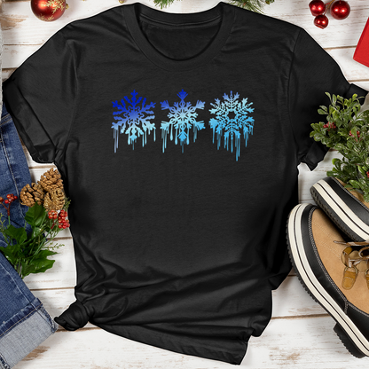 Snowflake Drip Softstyle Tee