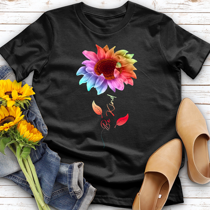 Be Kind Colored Sunflower Tee