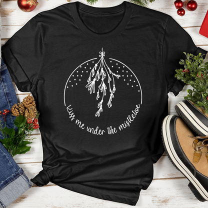 Kiss me Under the Mistletoe Softstyle Tee