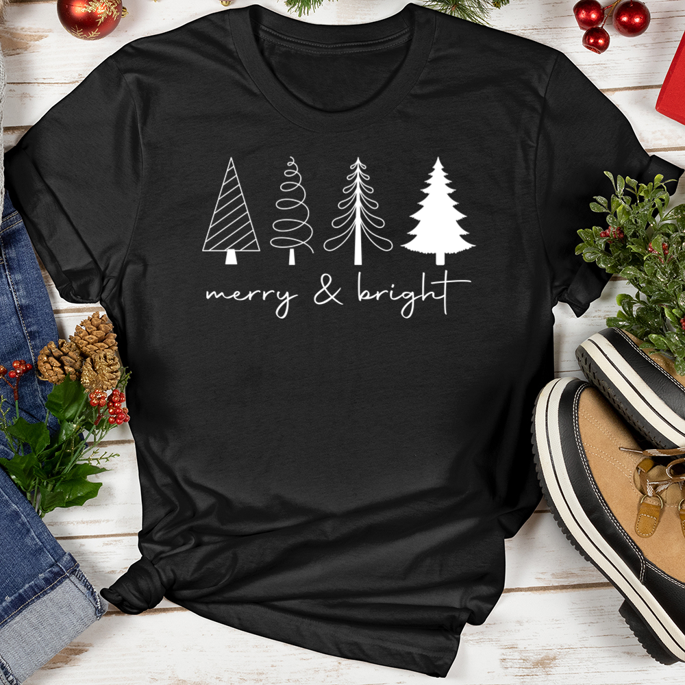 Merry & Bright Softstyle Tee