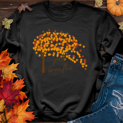 Just Breathe Fall Leaf Sweater